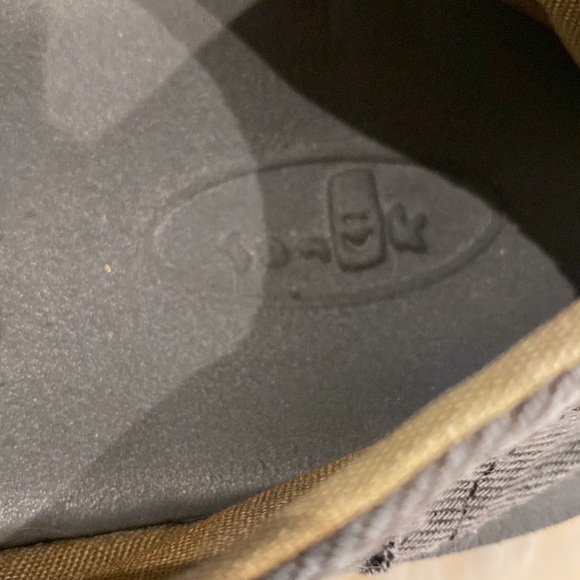 SANUK Sidewalk Surfer Dark Grey Denim Slip On - Picture 10 of 13